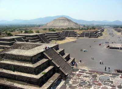 墨西哥太阳金字塔_旅游视觉_墨西哥Mexico_北